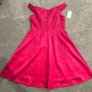 NWT - Fit and Flare special occasion dress size large